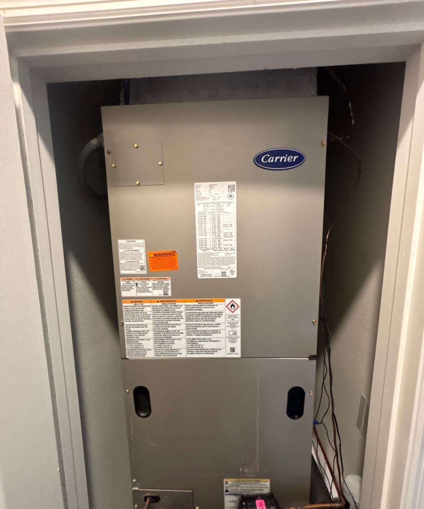 Carrier Factory Authorized Dealer technician in Tampa FL - Protek Heating & Cooling